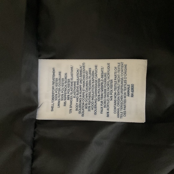 Land‘s End Leopard Down Puffer Coat - Picture 7 of 8